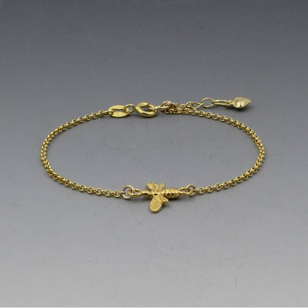 Bumblebee Gold Vermeil Bracelet UK